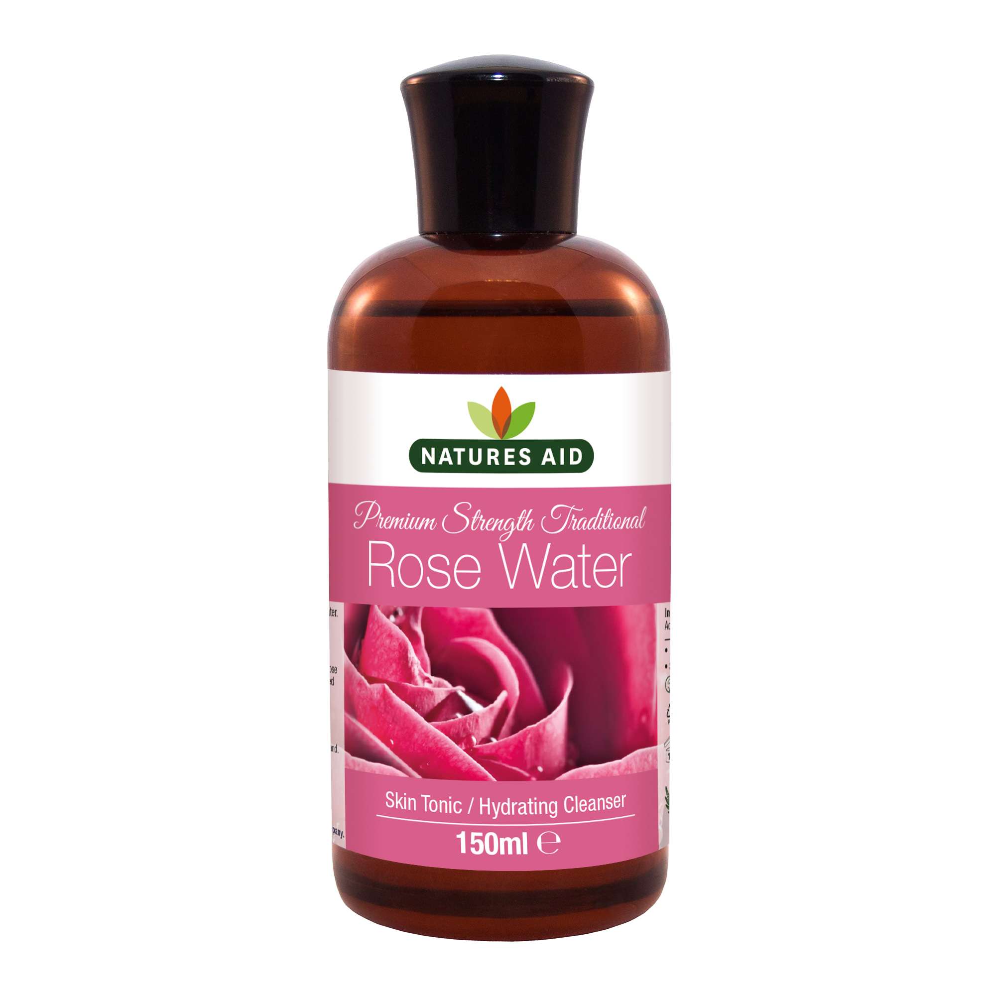 Natures Aid Rosewater Premium Strength - 150ml