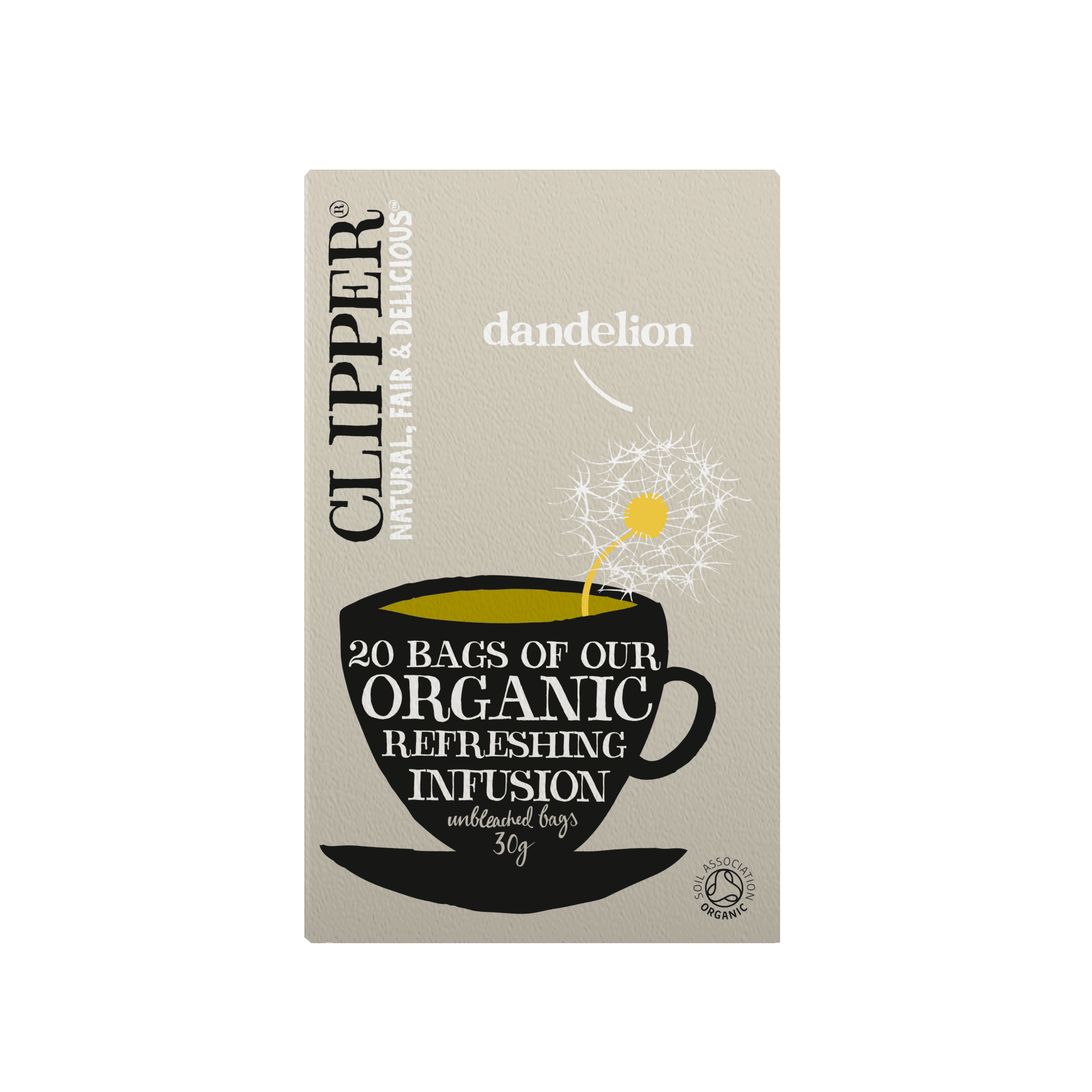 Clipper Organic Infusion Dandelion Tea Bags - 30g