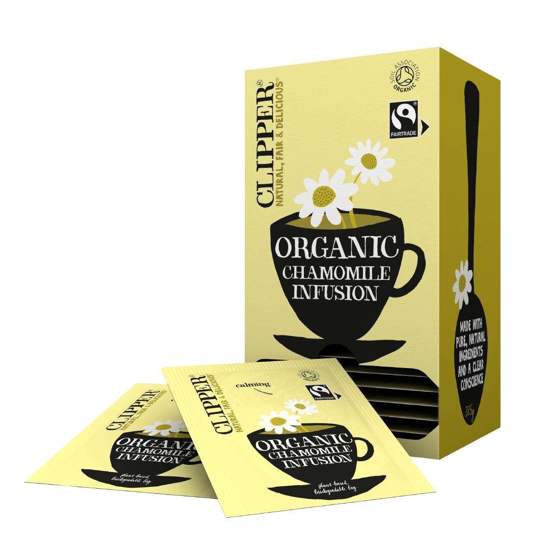 Clipper FT Organic Infusion Chamomile 25 Envelopes - 37g