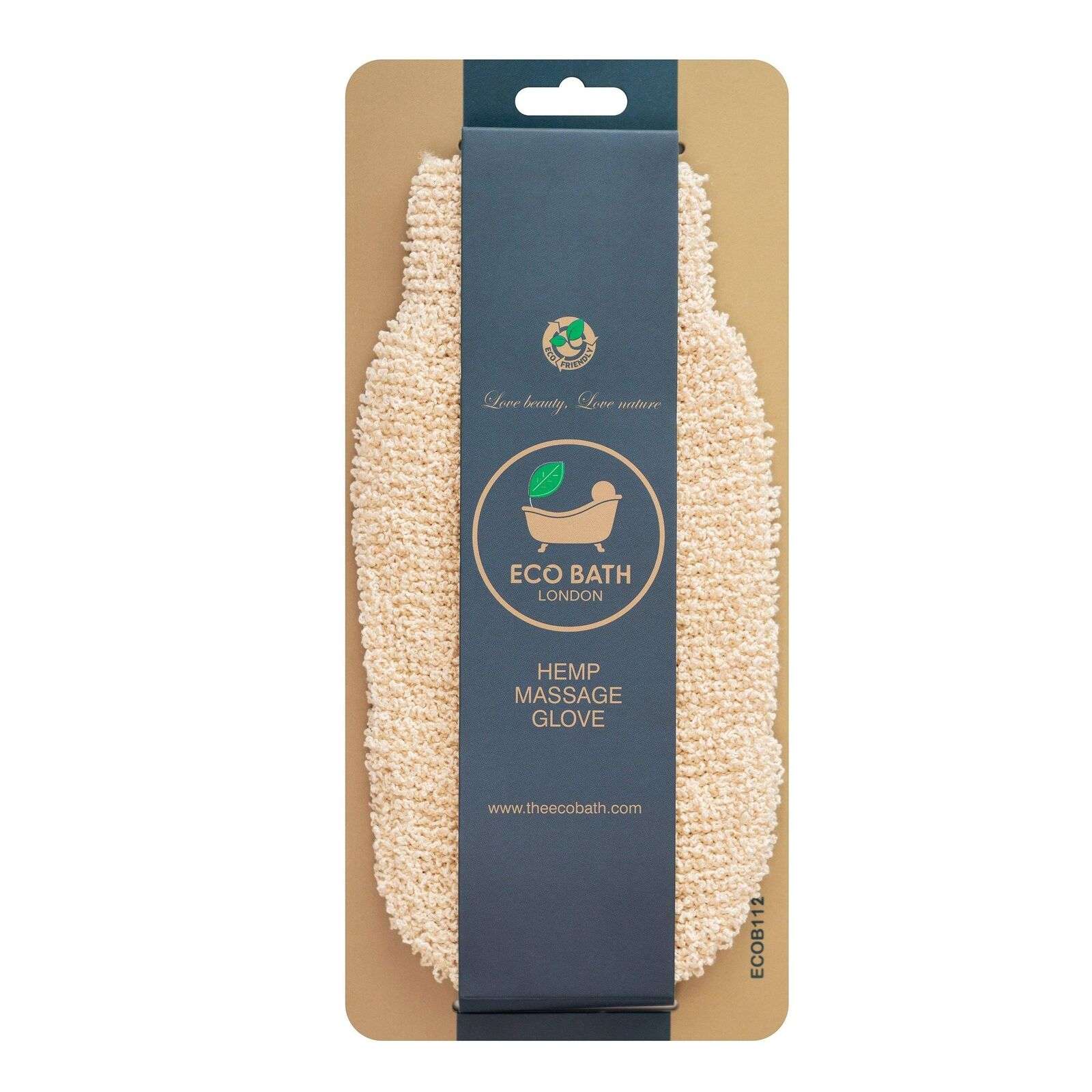Eco Bath Hemp Massage Glove - 1pc