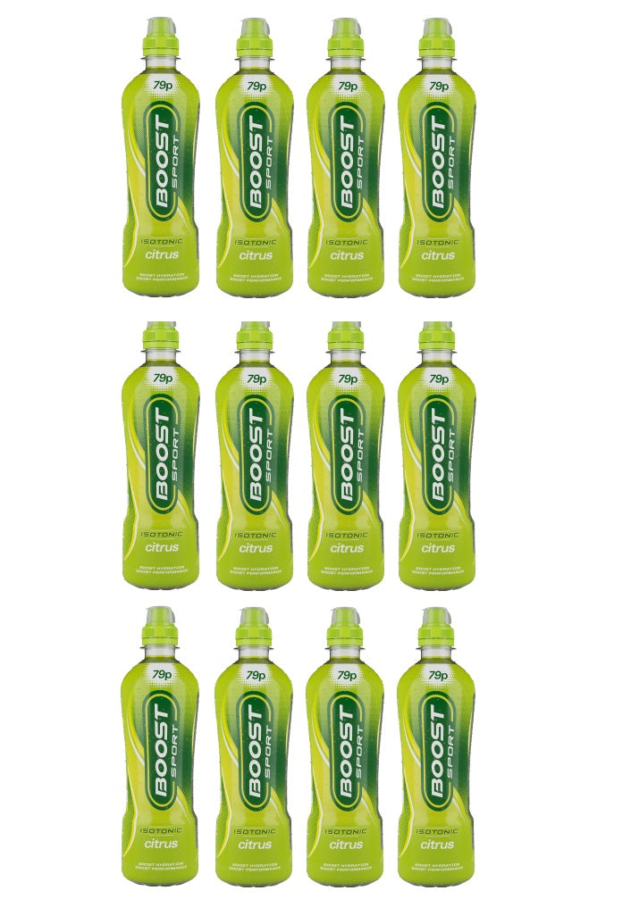 12 x Boost Sport Citrus - 500Ml