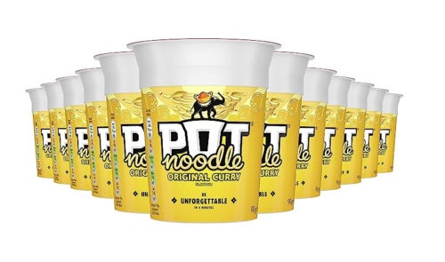 12 x Pot Noodle Original Curry 90Gm