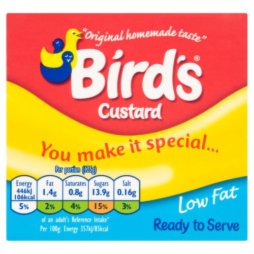 12 x Bird's Custard Carton 500G