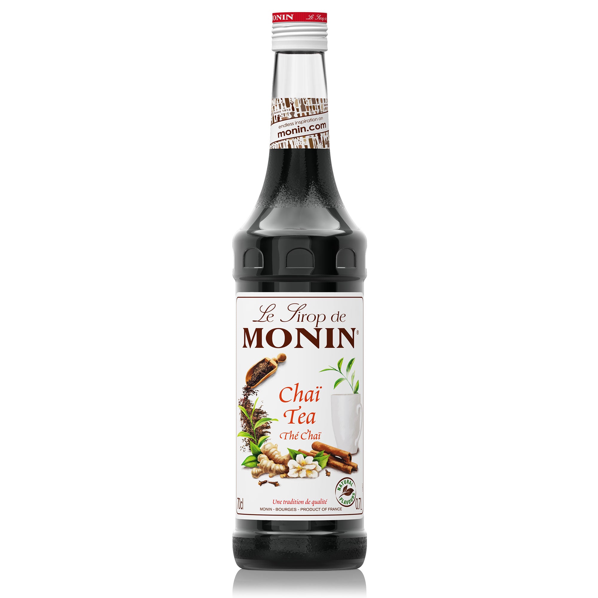 6 x Monin Chai Tea Syrup - 70Cl