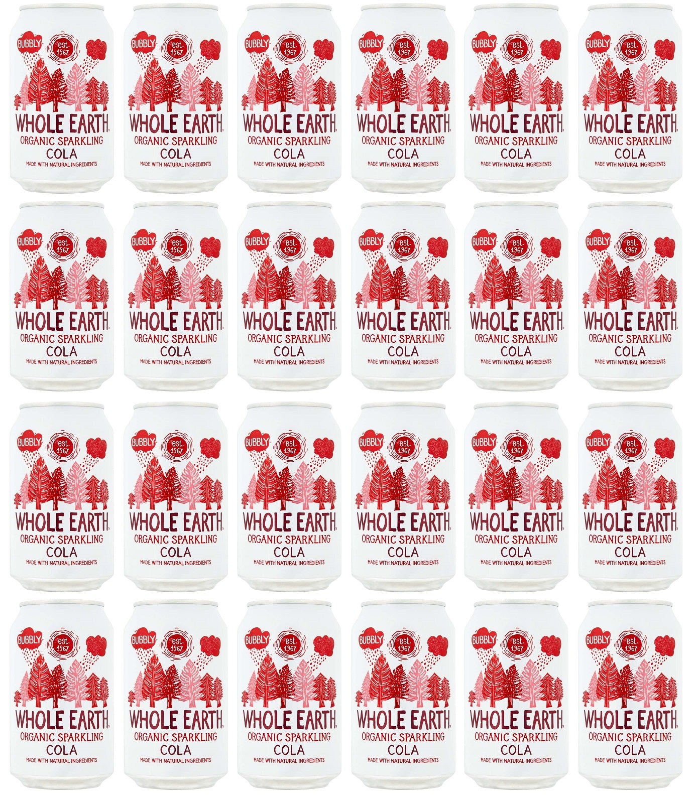 24 x Whole Earth Sparkling Cola - 330ml