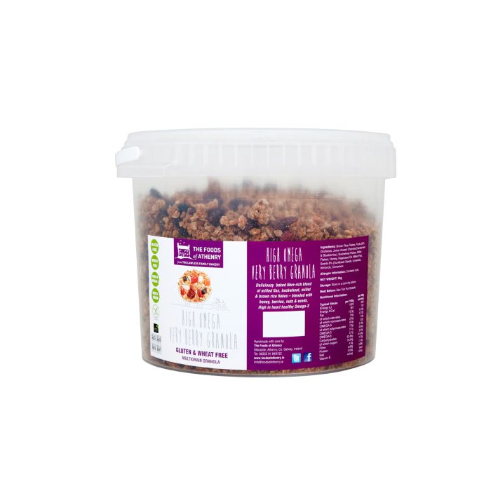 The Foods Of Athenry High Omega Very Berry Granola 3Kg