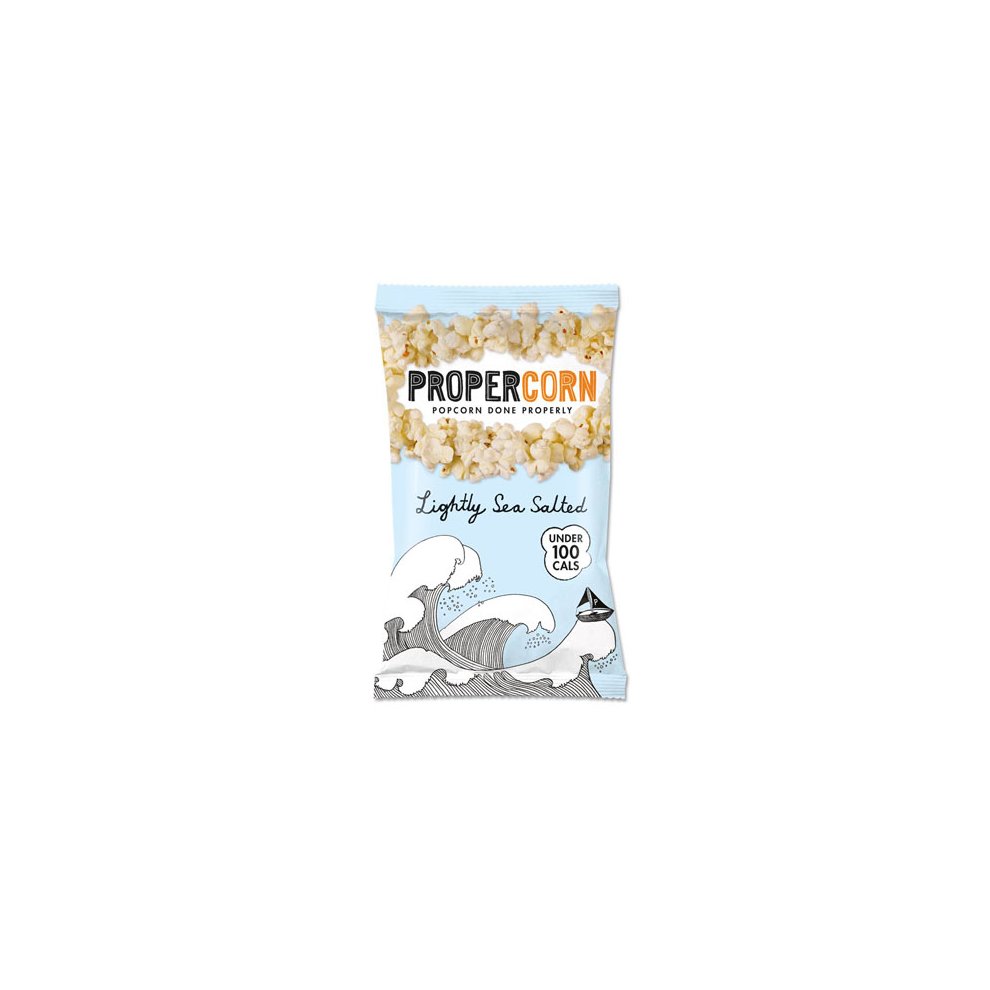 24 x Propercorn Sea Salted Popcorn 20G