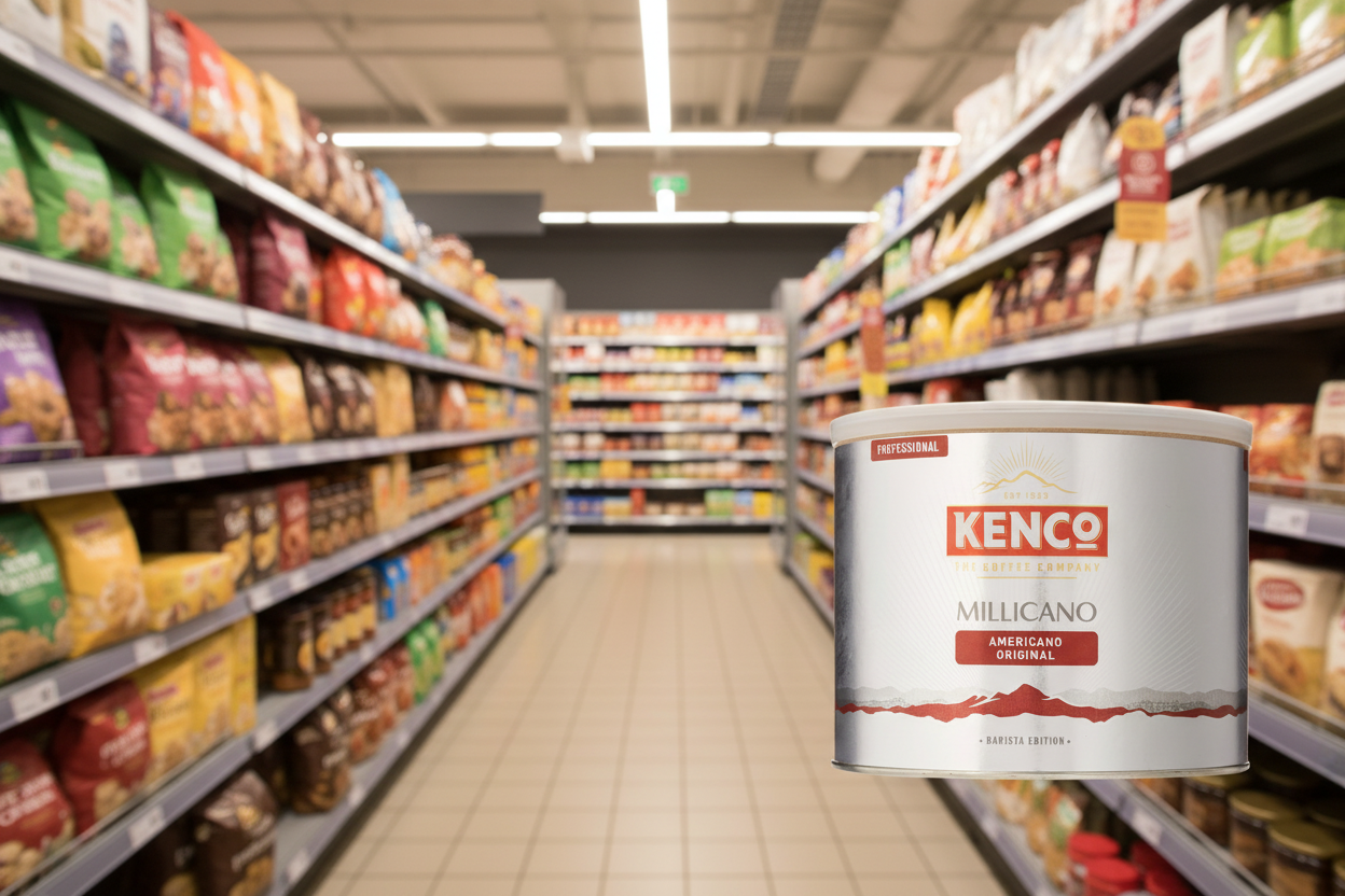 6 x Kenco Millicano Americano Original Instant Coffee Tin 500G