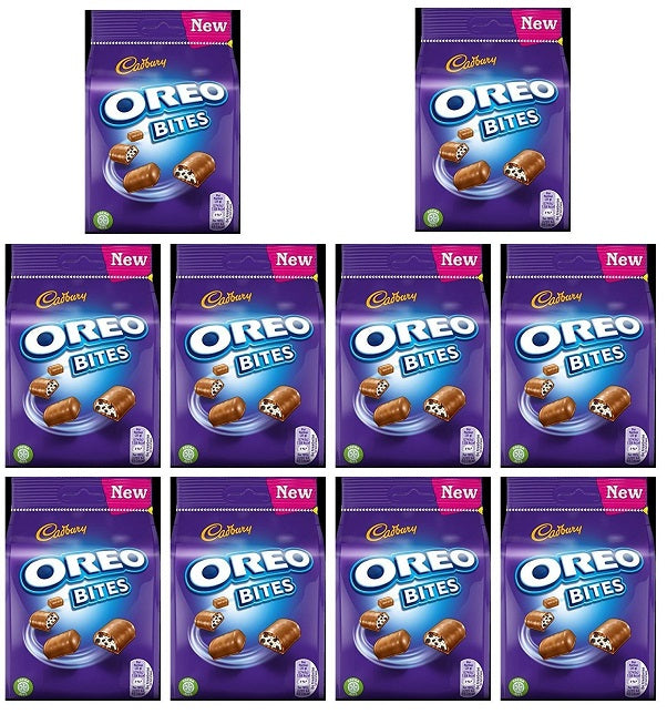 10 x Cadbury Oreo Bites 110G