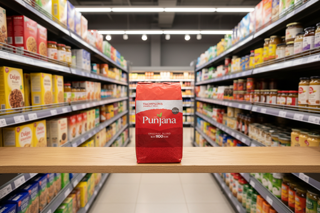 Thompson's Punjana - 1100 Tea Bags (2.5Kg)