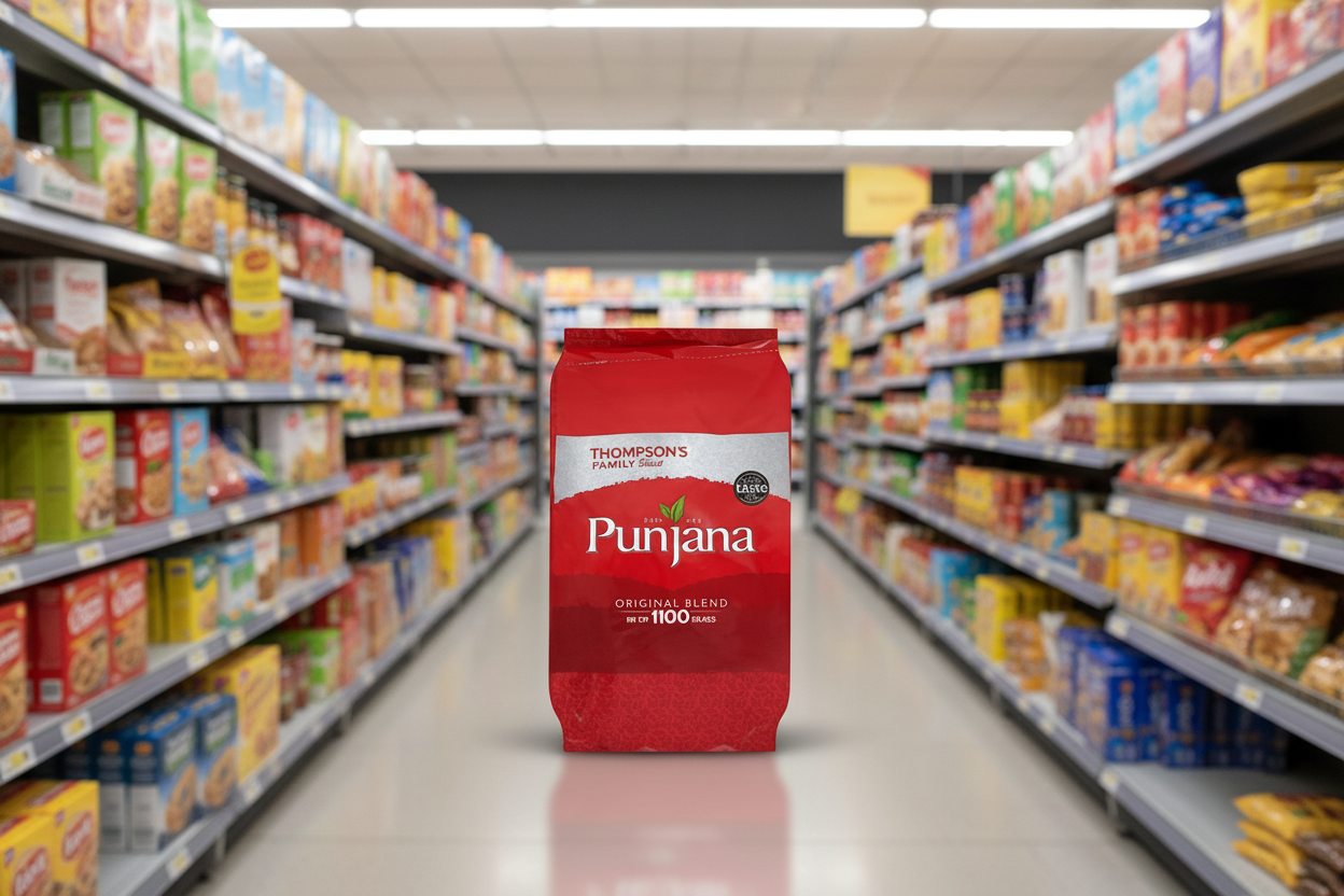 2 x Thompson's Punjana - 1100 Tea Bags (2.5Kg)