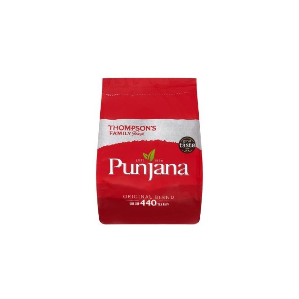 6 x Thompson's Punjana 440 Tea Bags 1Kg