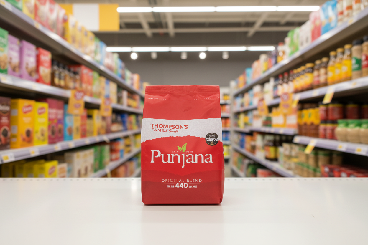 6 x Thompson's Punjana 440 Tea Bags 1Kg