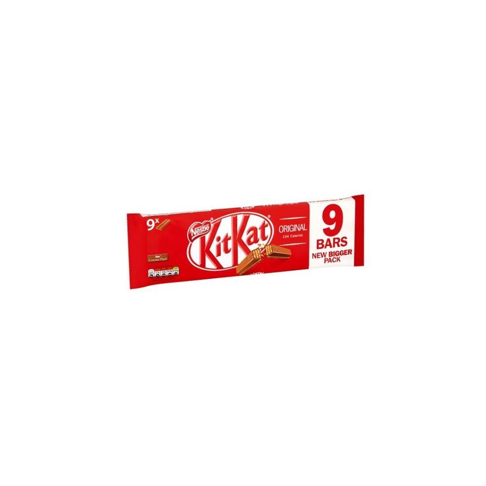 25 x Kitkat 2 Finger Original 9 X 20.7G (186.3G)