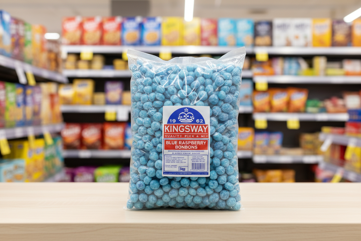 Verquin Blue Raspberry Bon Bons 3Kg