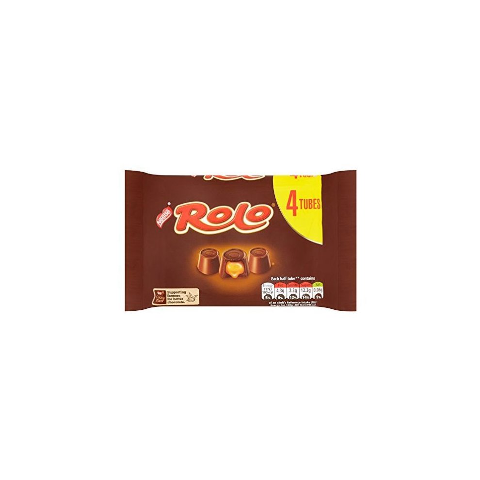 12 x Rolo Milk Chocolate & Caramel Multipack 41.6G 4 Pack