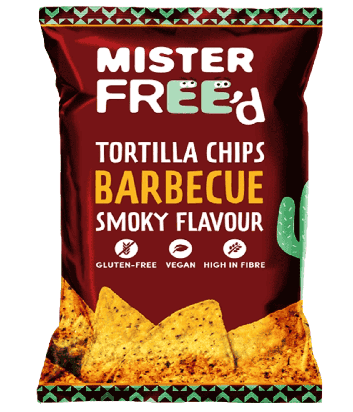 12 x Mister Free'd Tortilla Chips with Barbecue - 135g