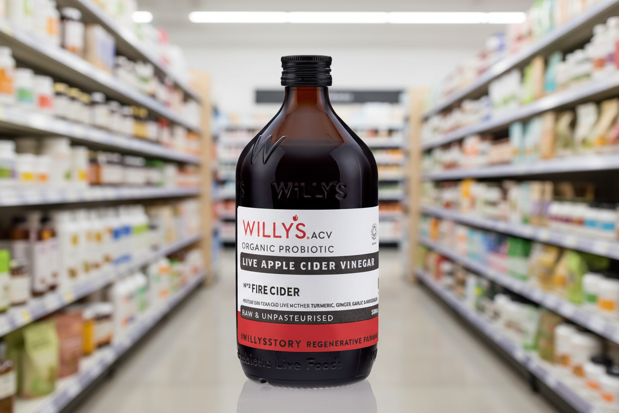 Willy's Organic Fire Cider ACV - 500ml