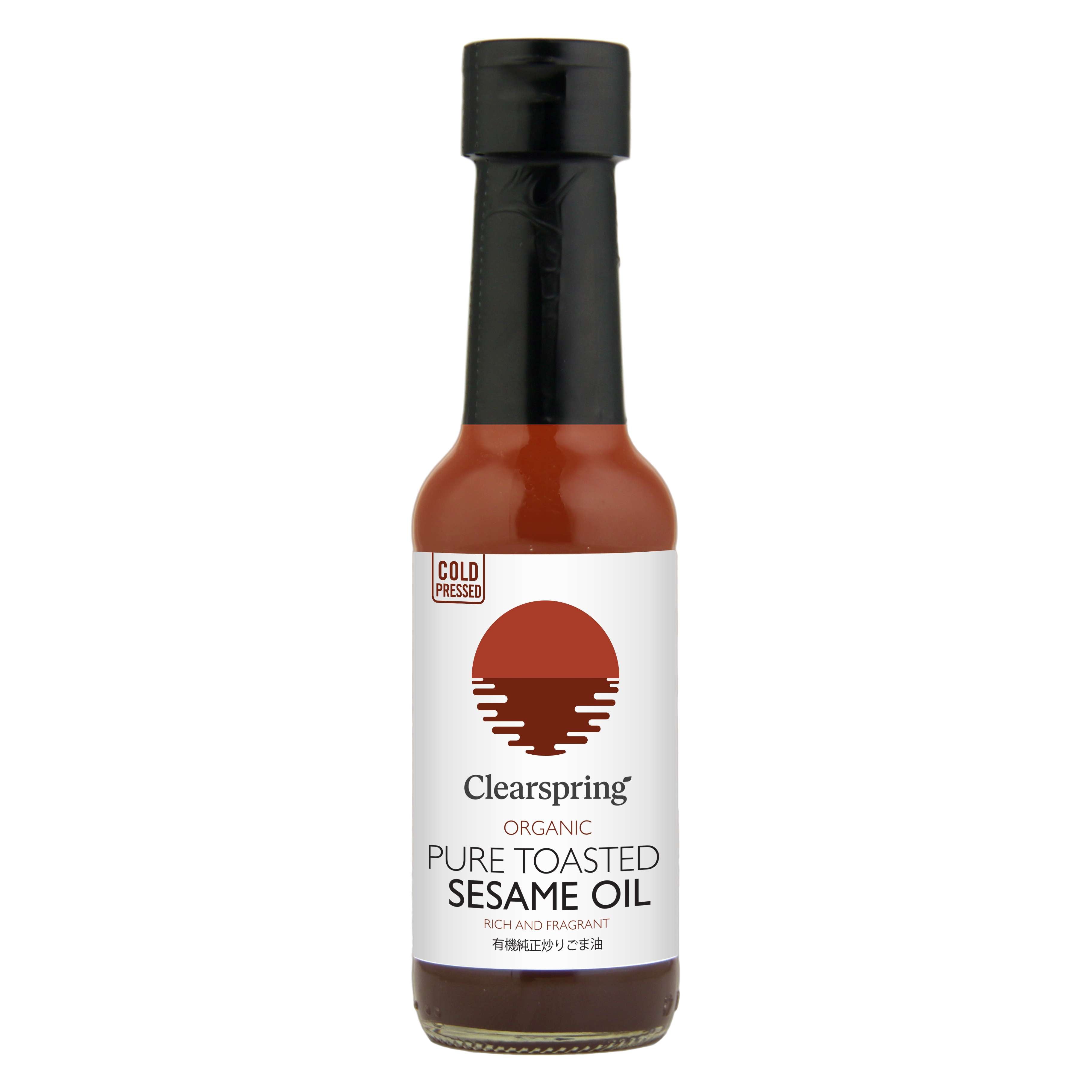 Clearspring Organic Pure Toasted Sesame Oil - 150ml