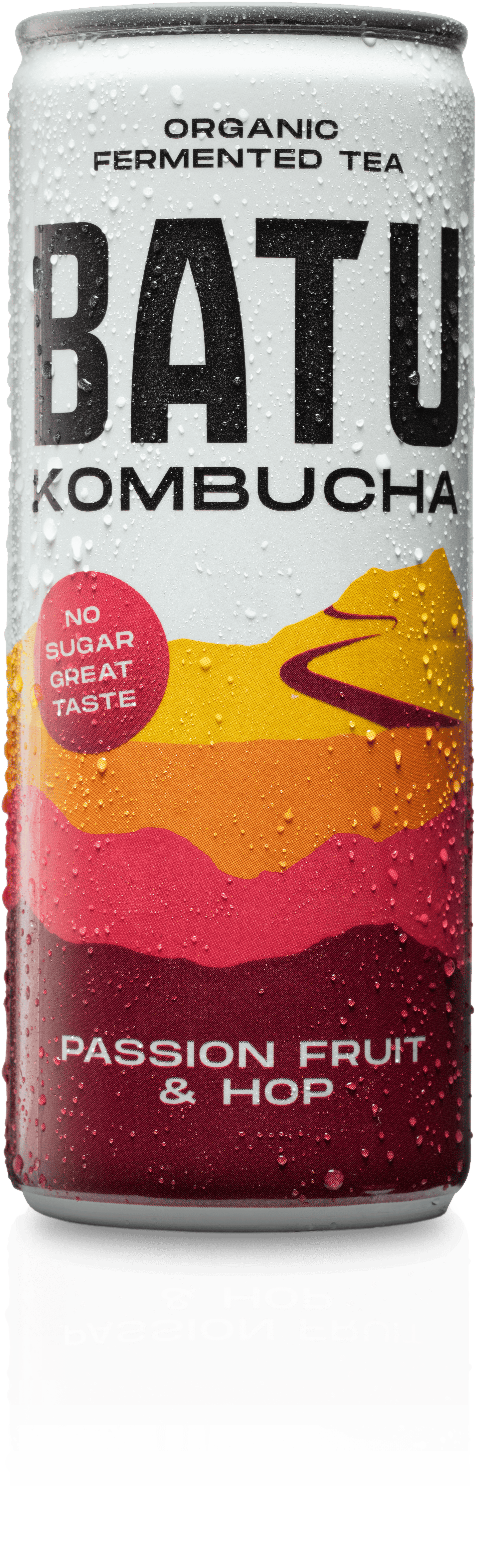 12 x Batu Kombucha Passionfruit & Hop - 250ml