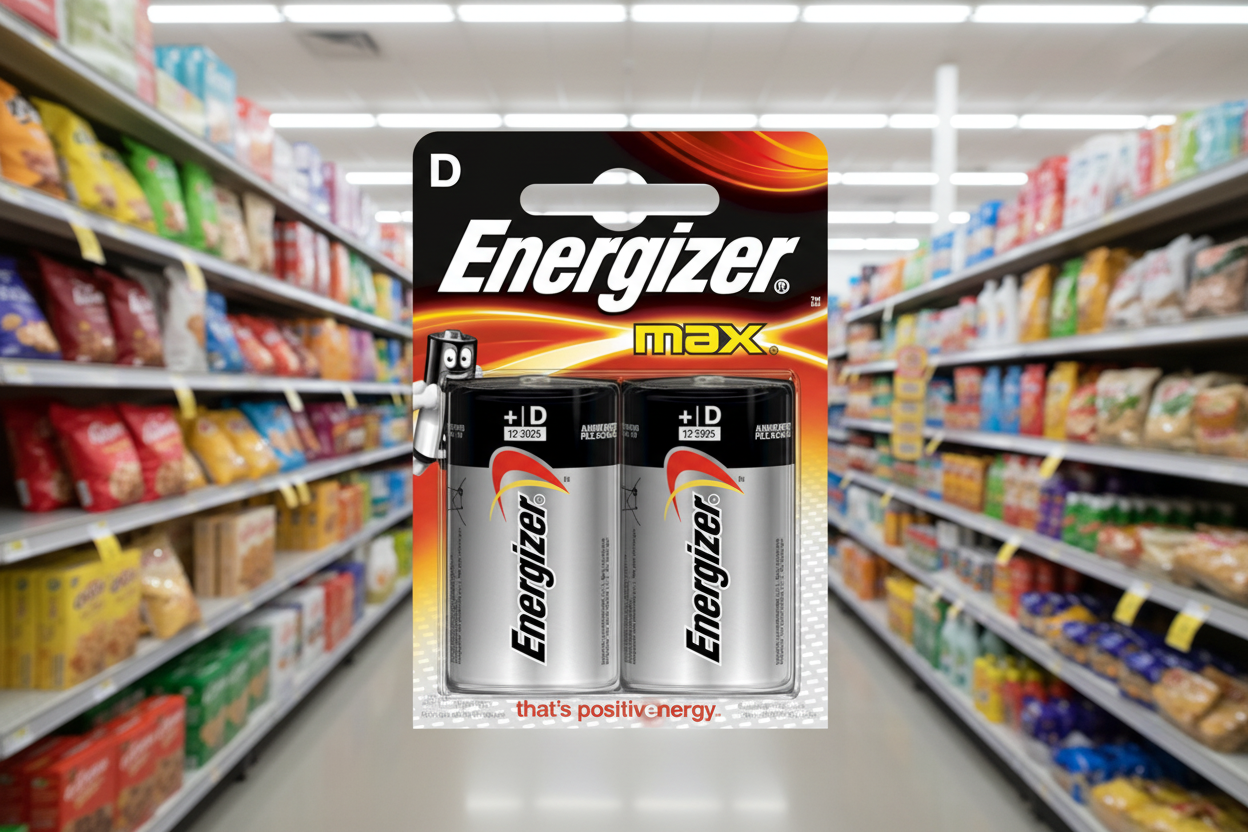 6 x Energizer Max D Batteries Alkaline 2 Pack
