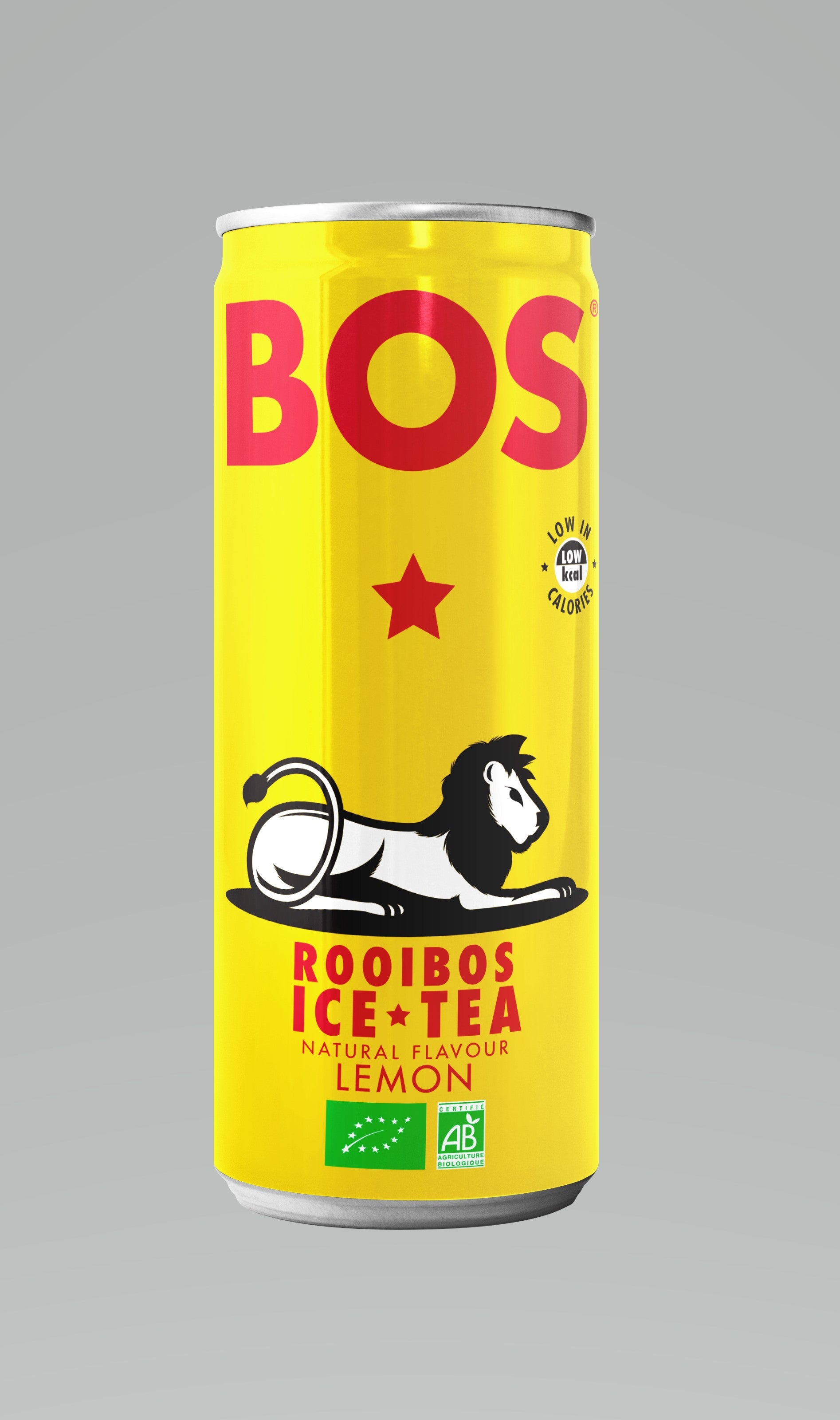 12 x BOS Ice Tea Lemon - 250ml