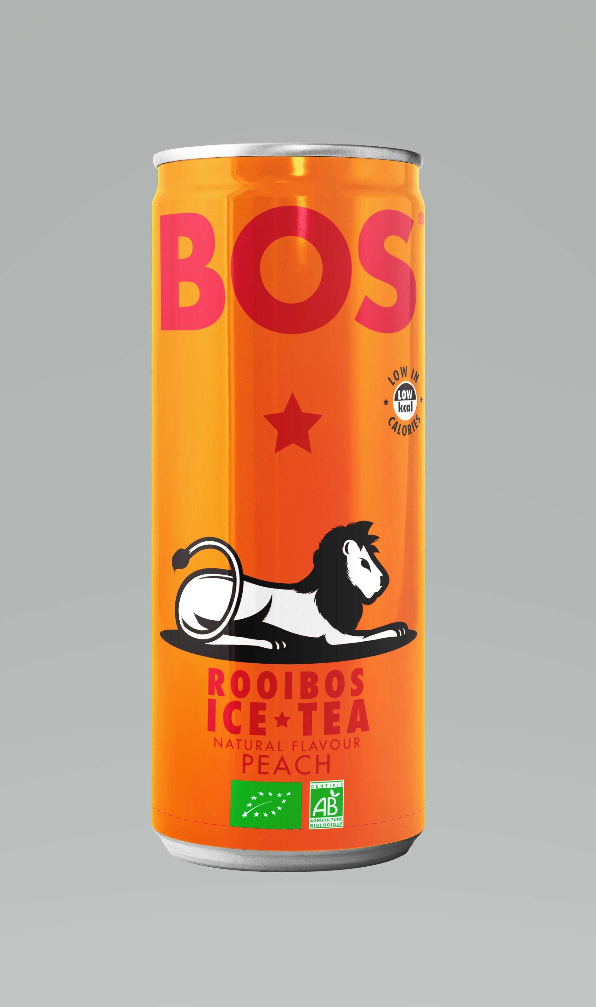 12 x BOS Ice Tea Peach - 250ml