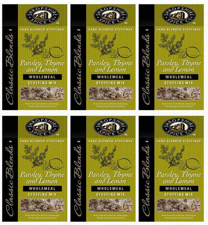 6 x Shropshire Spice Parsley, Thyme & Lemon Stuffing - 150g