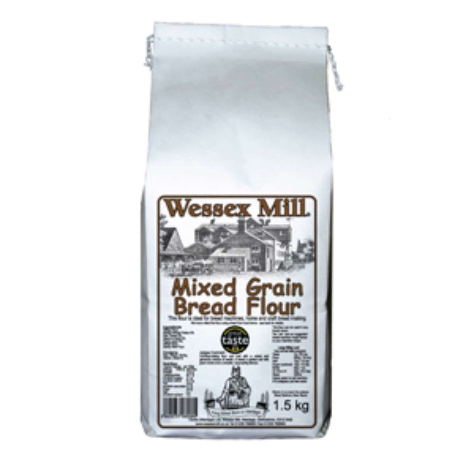 5 x Wessex Mill Mixed Grain Bread Flour - 1.5kg