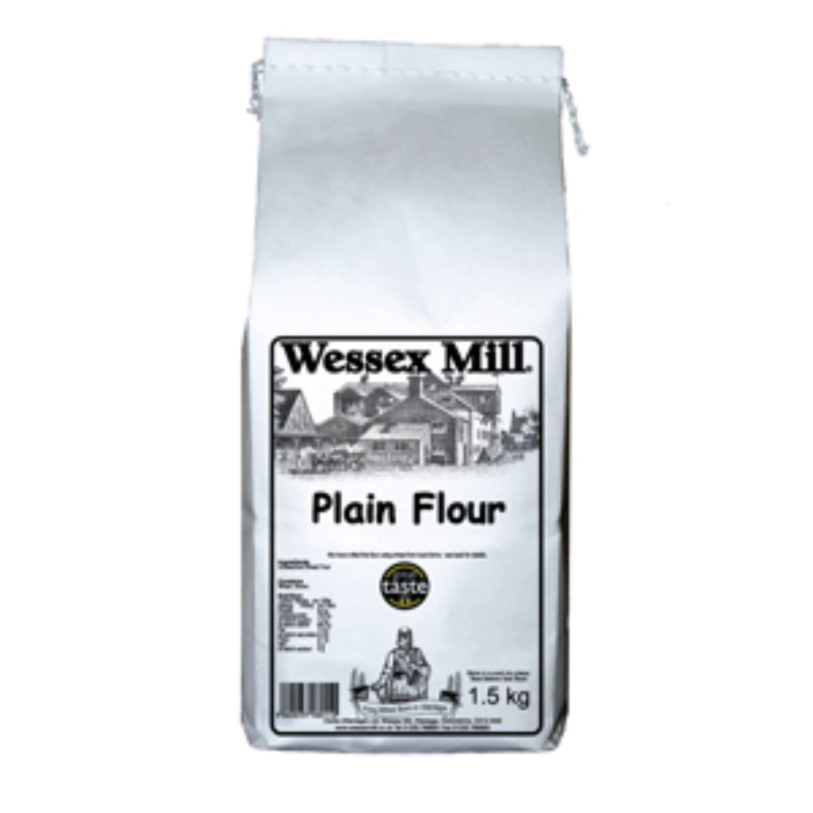 5 x Wessex Mill Plain Flour - 1.5kg