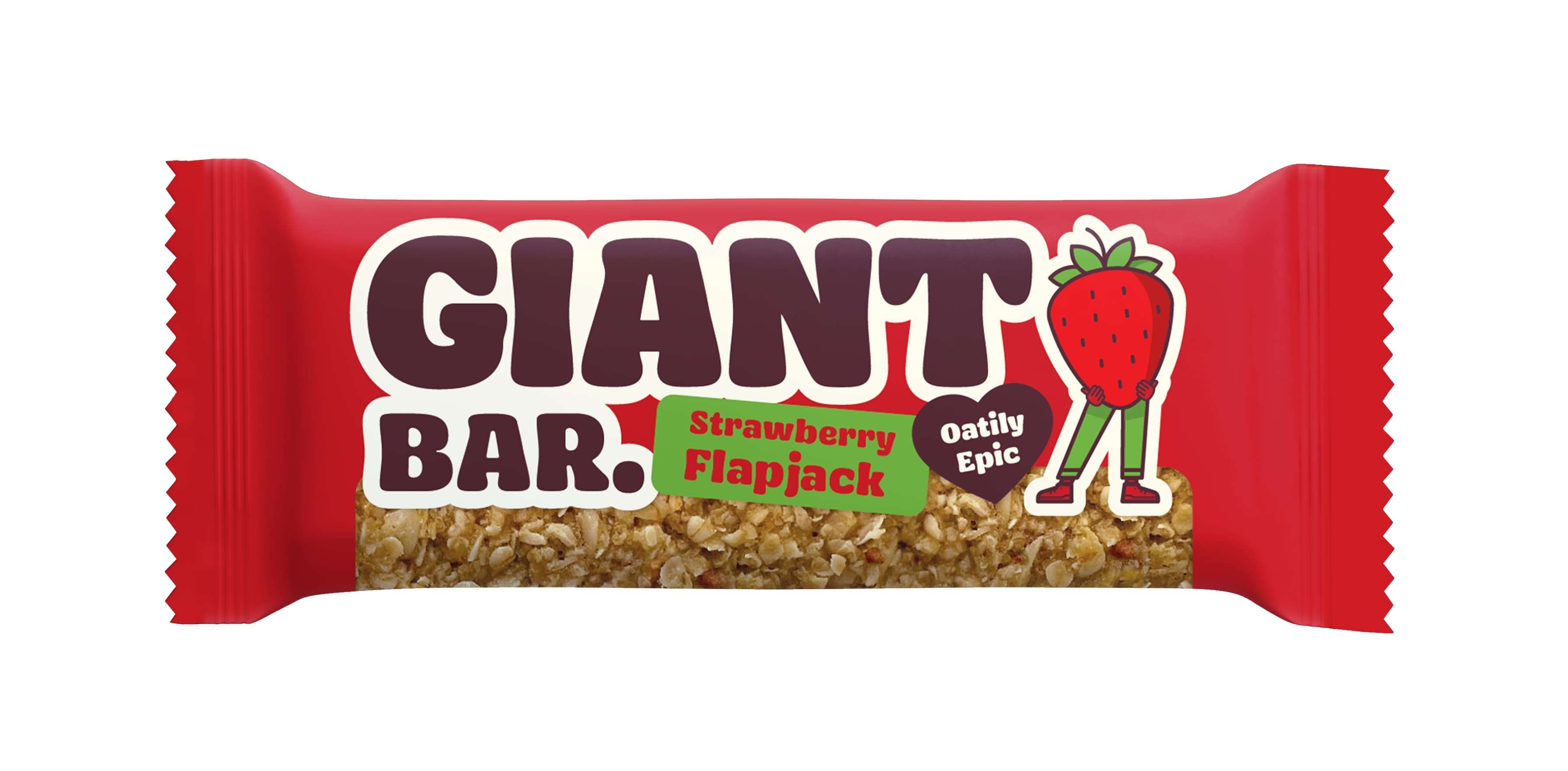 20 x Giant Bar Strawberry - 90g