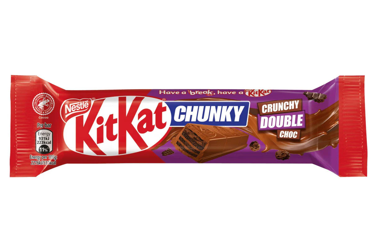 24 x Kitkat Chunky Double Chocolate  - 42GM