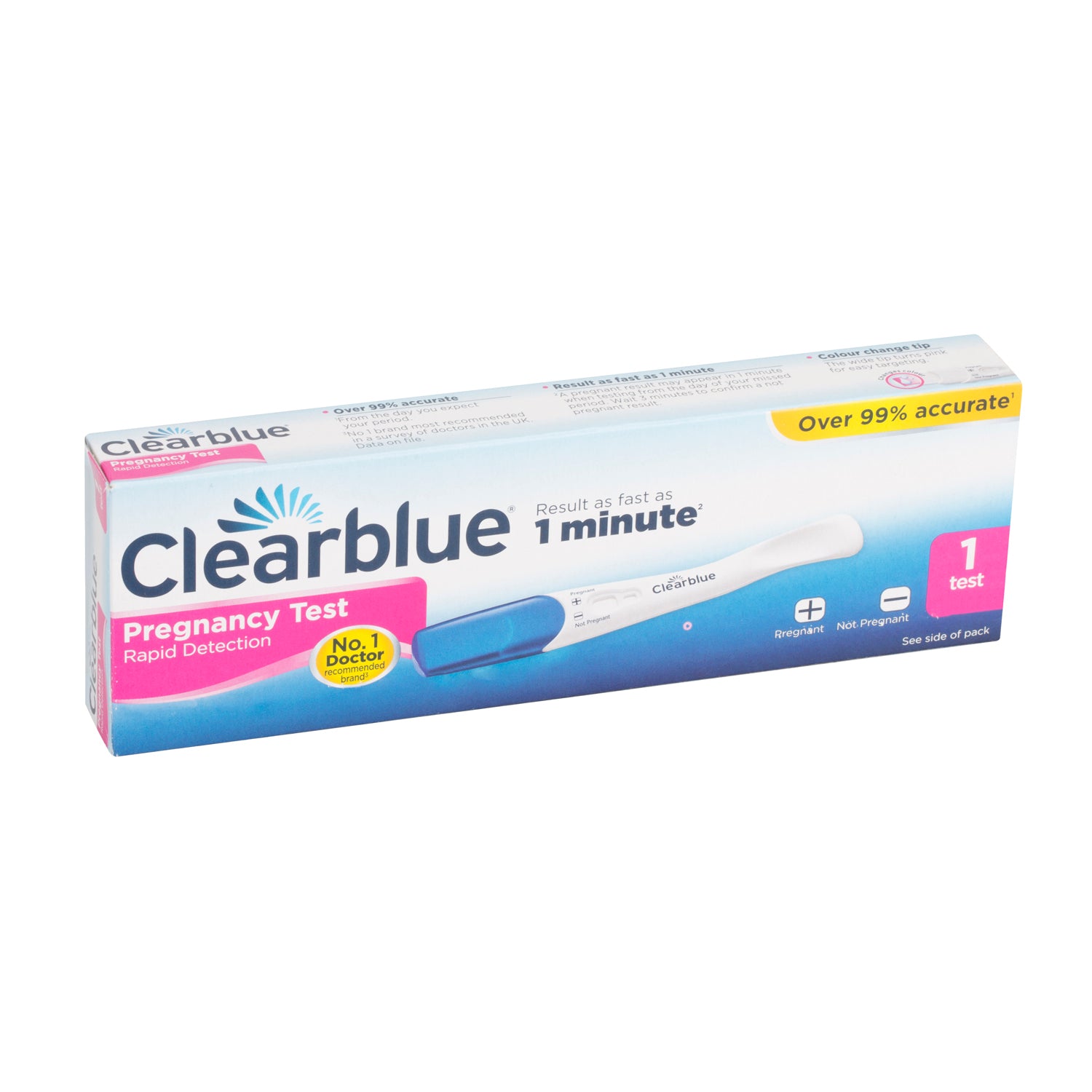 6 x Clearblue Pregnancy Plus Visual