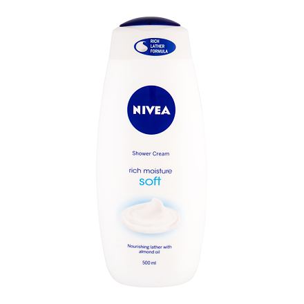 6 x Nivea Nivea Creme Soft Shower Cream 500Ml 500Ml