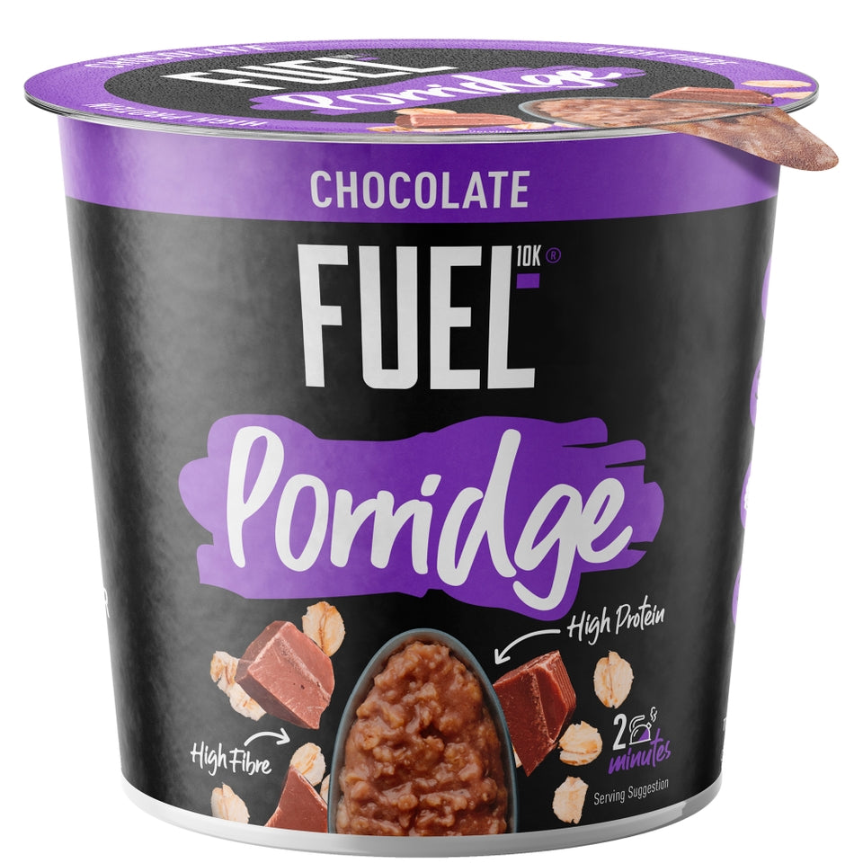 8 x Fuel10k Porridge Pot Choc  - 70G