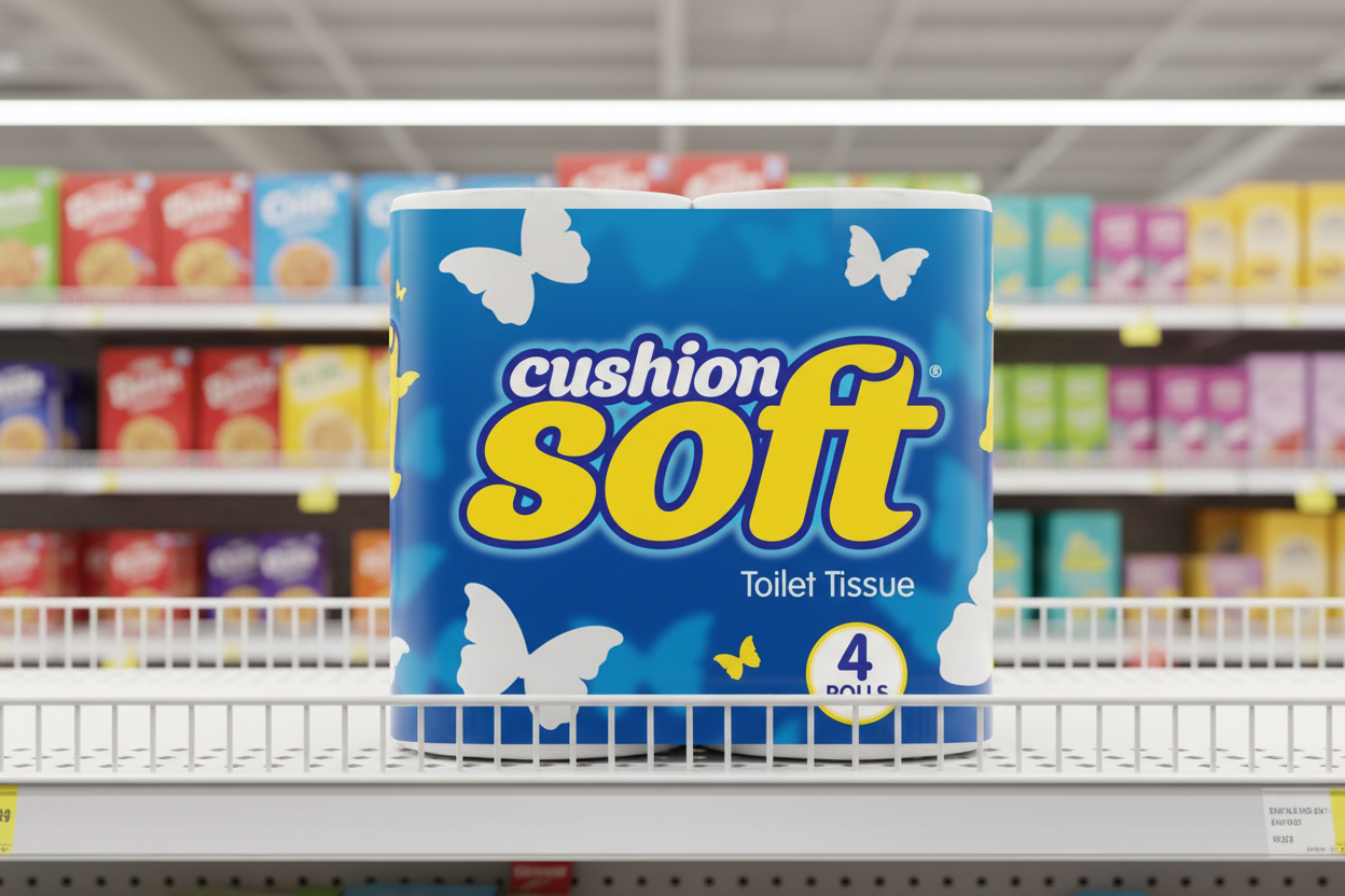 10 x Cushion Soft White 4 Roll