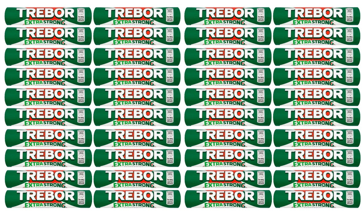 40 x Trebor Extra Strong Peppermints 41.3Gm
