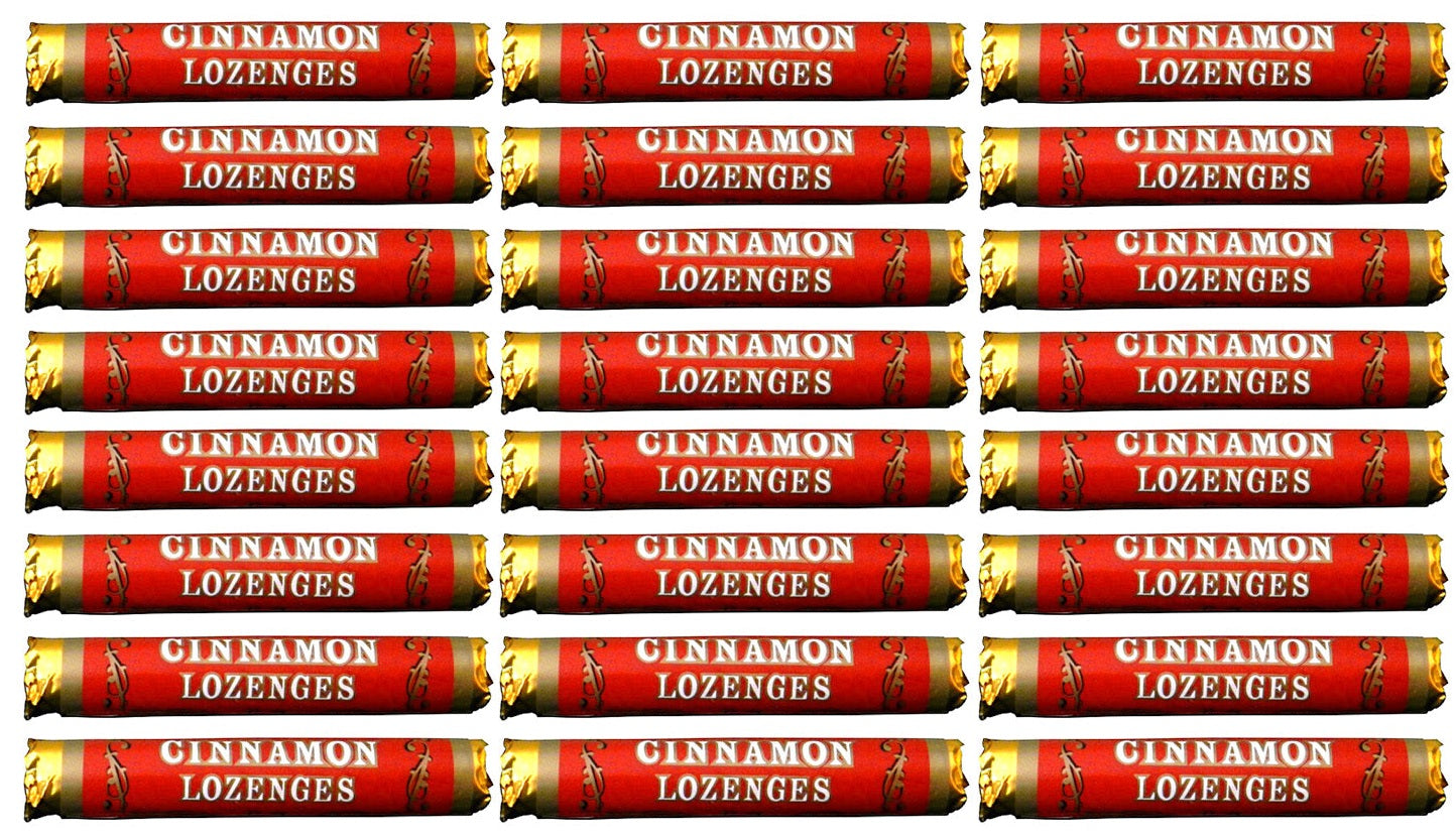 24 x Ritchie's Cinnamon Lozenges