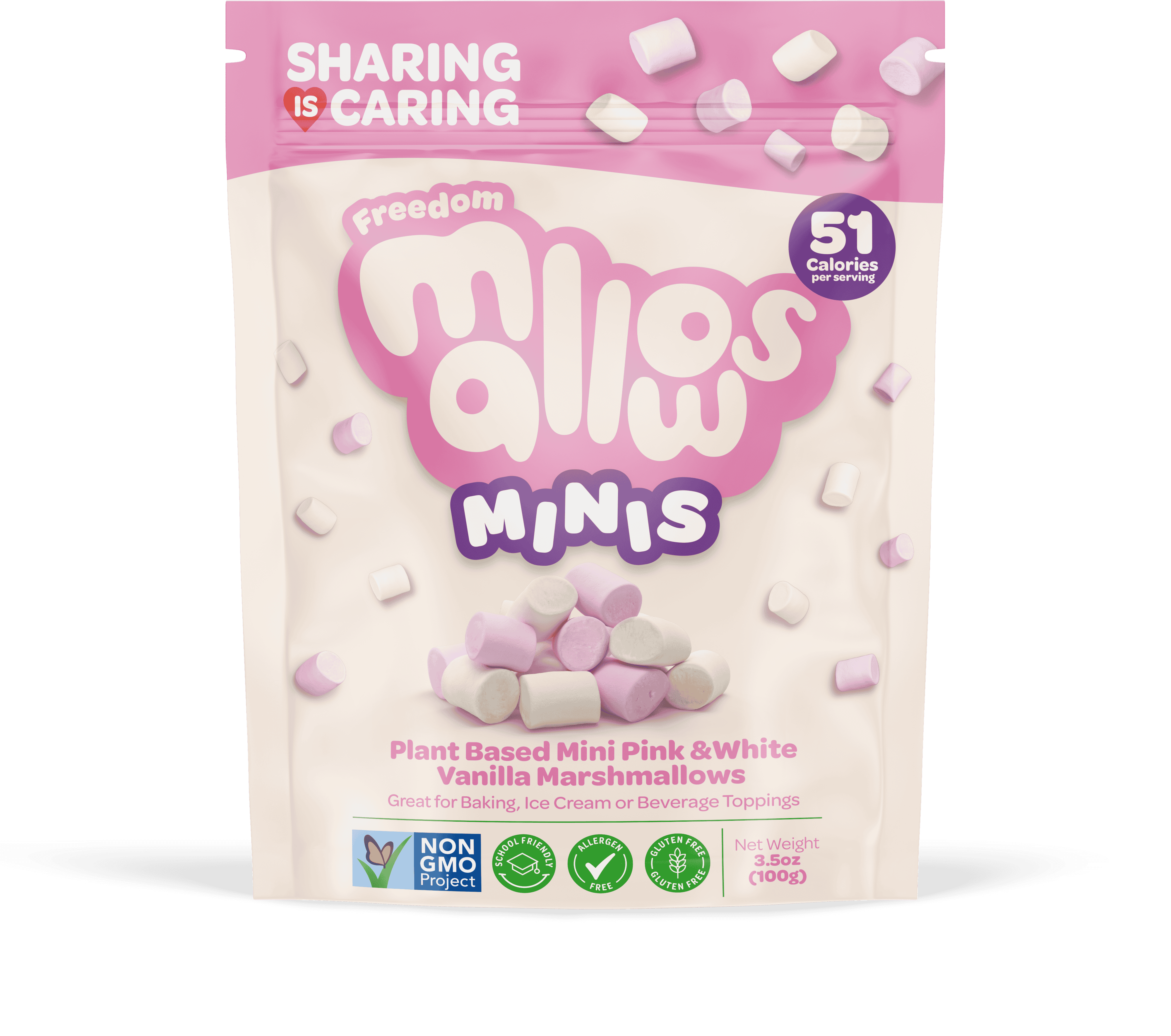 10 x Freedom Mallows Minis - 100g