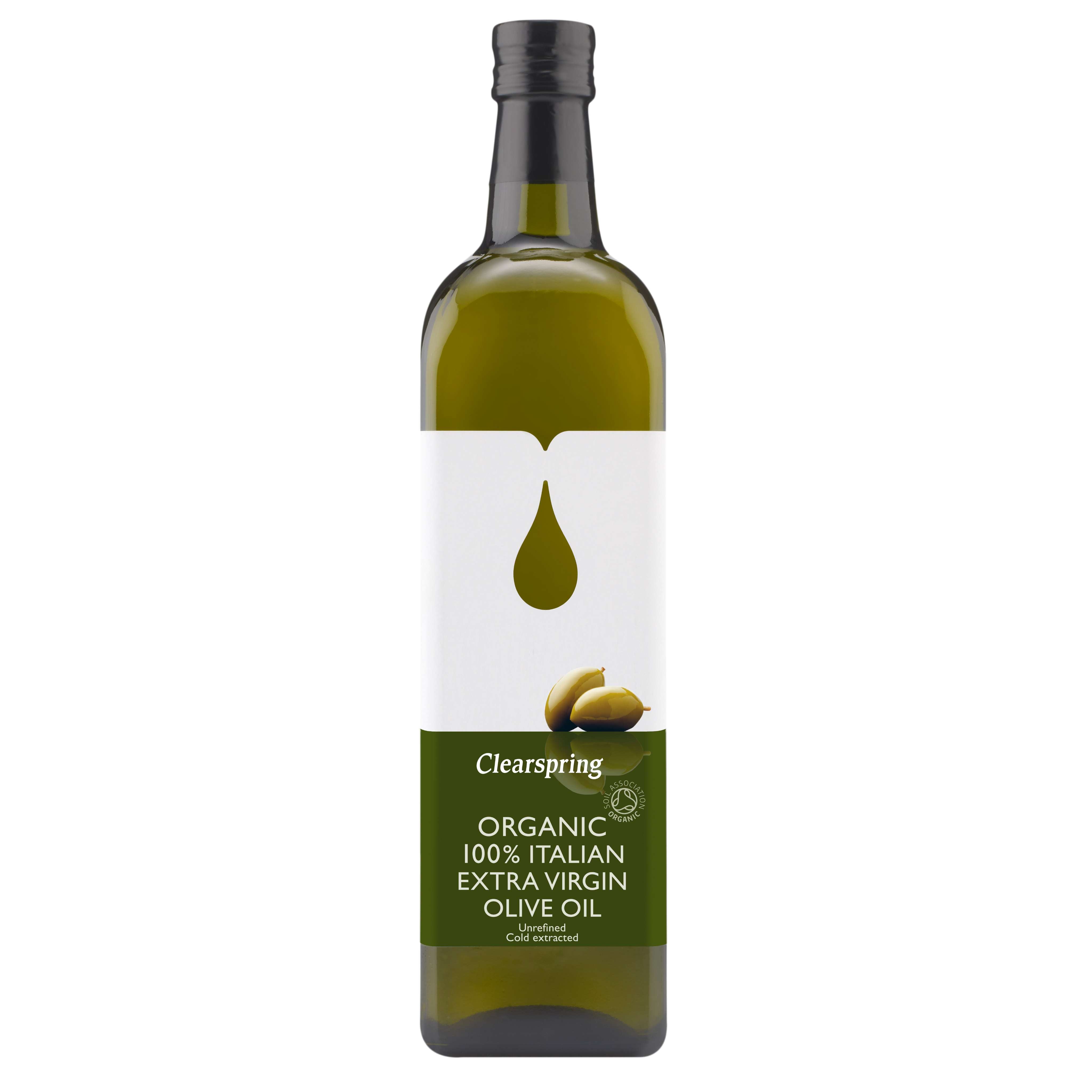 Clearspring Org Italian Extra Virgin Olive Oil - 1ltr