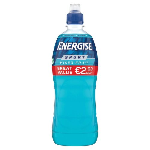 12 x Energise Sport Mixed Fruit 750Ml