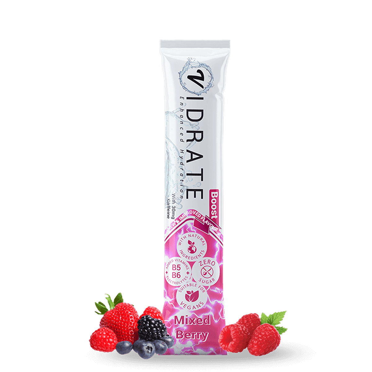 30 x ViDrate Mixed Berry Till Point Pack - 3g