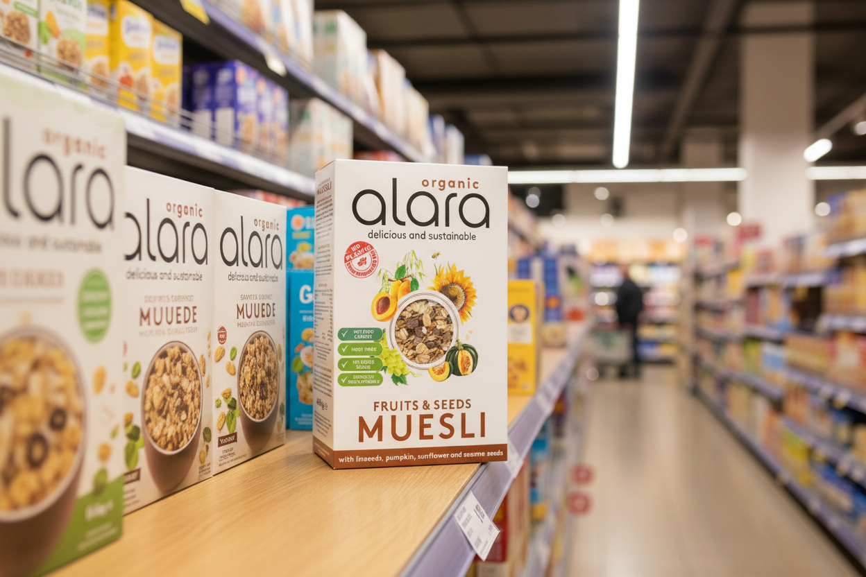 Alara Fruits & Seeds Org Muesli - 650g