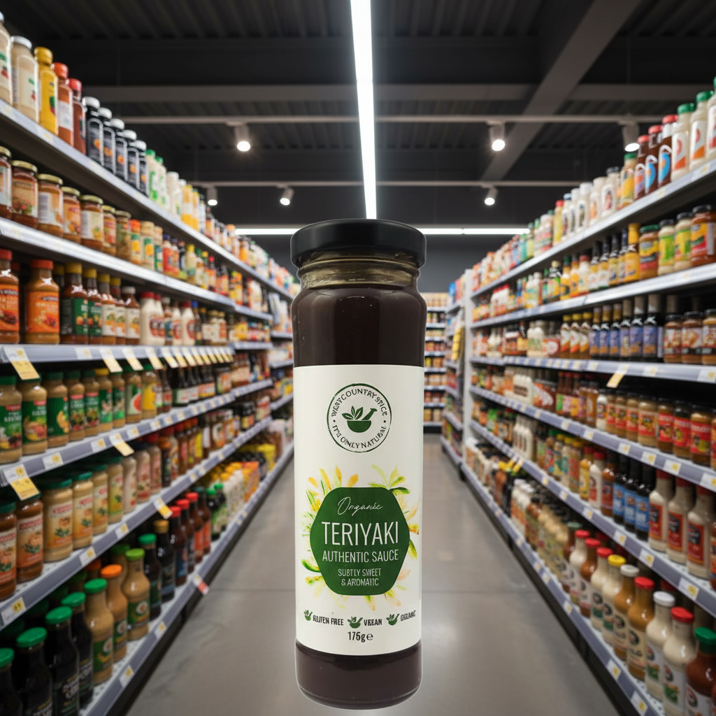 6 x Westcountry Spice Org Vegan Teriyaki Sauce - 175g