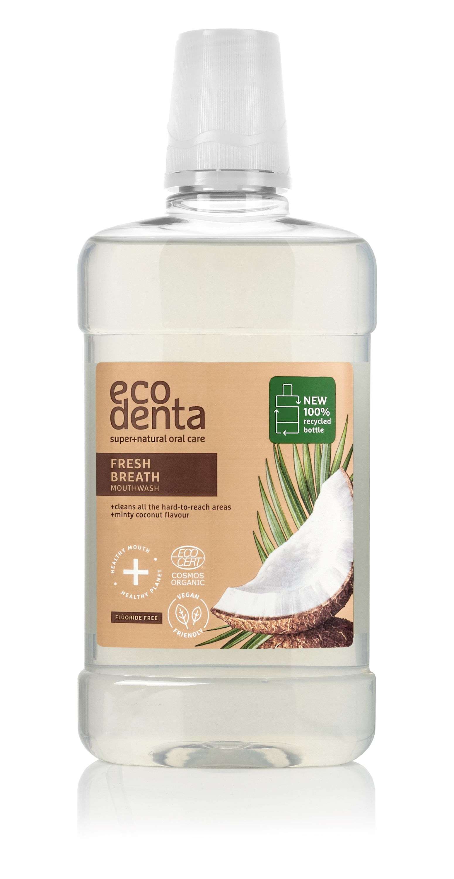 EcoDenta Org Minty Coconut Mouthwash - 500ml