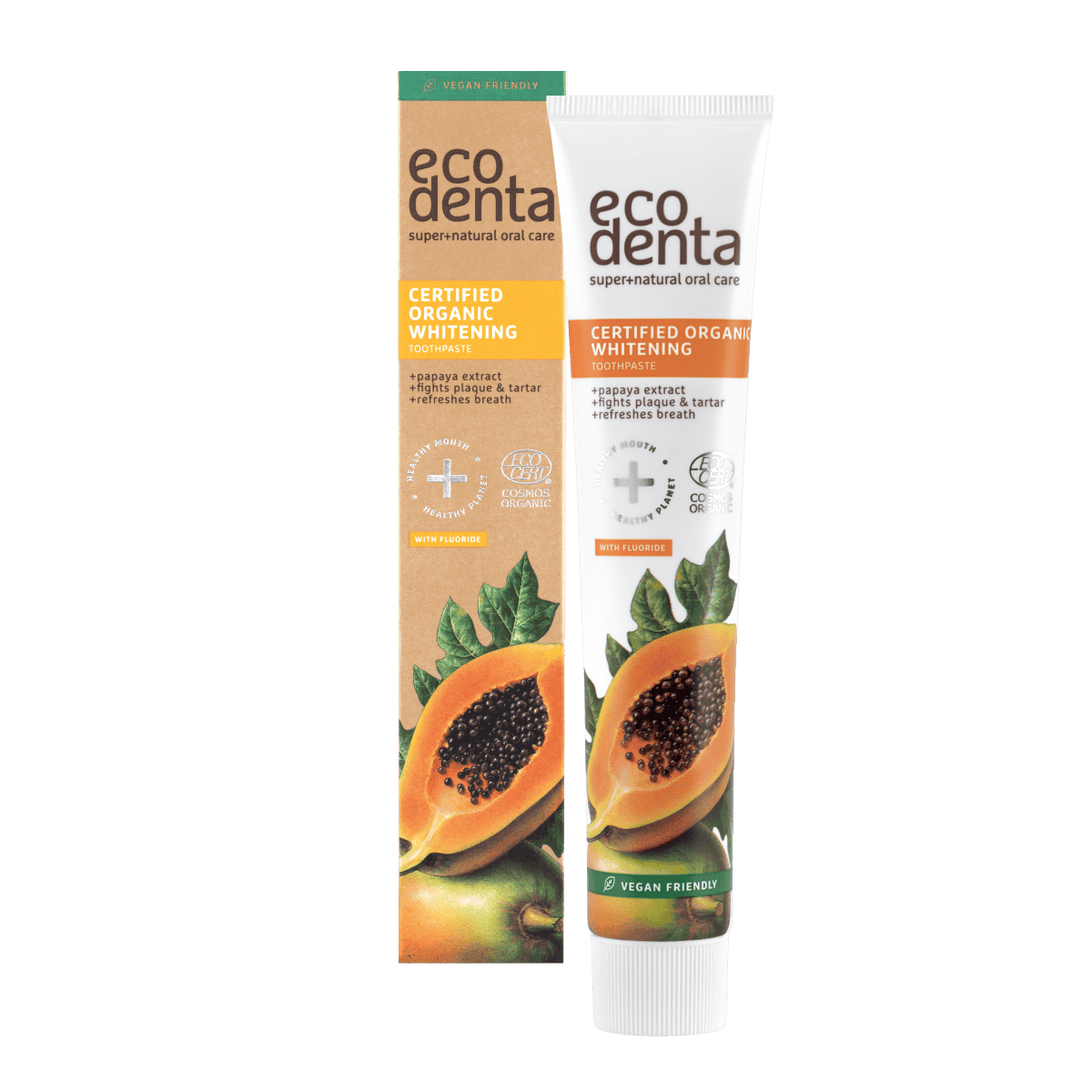 EcoDenta Org Whitening Toothpaste Papaya - 75ml