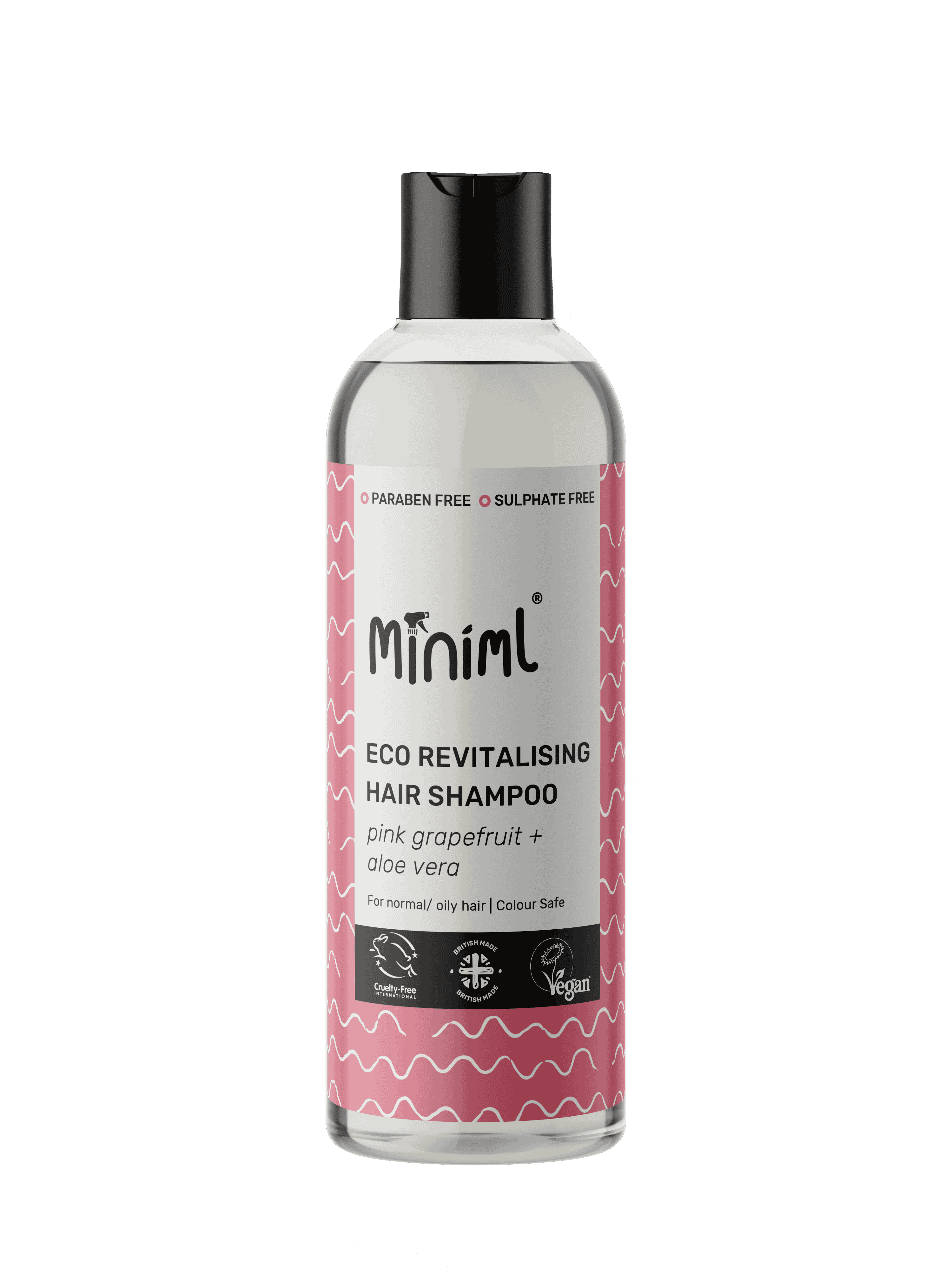 Miniml Shampoo Pink Grapefruit & Aloe Vera - 500ml