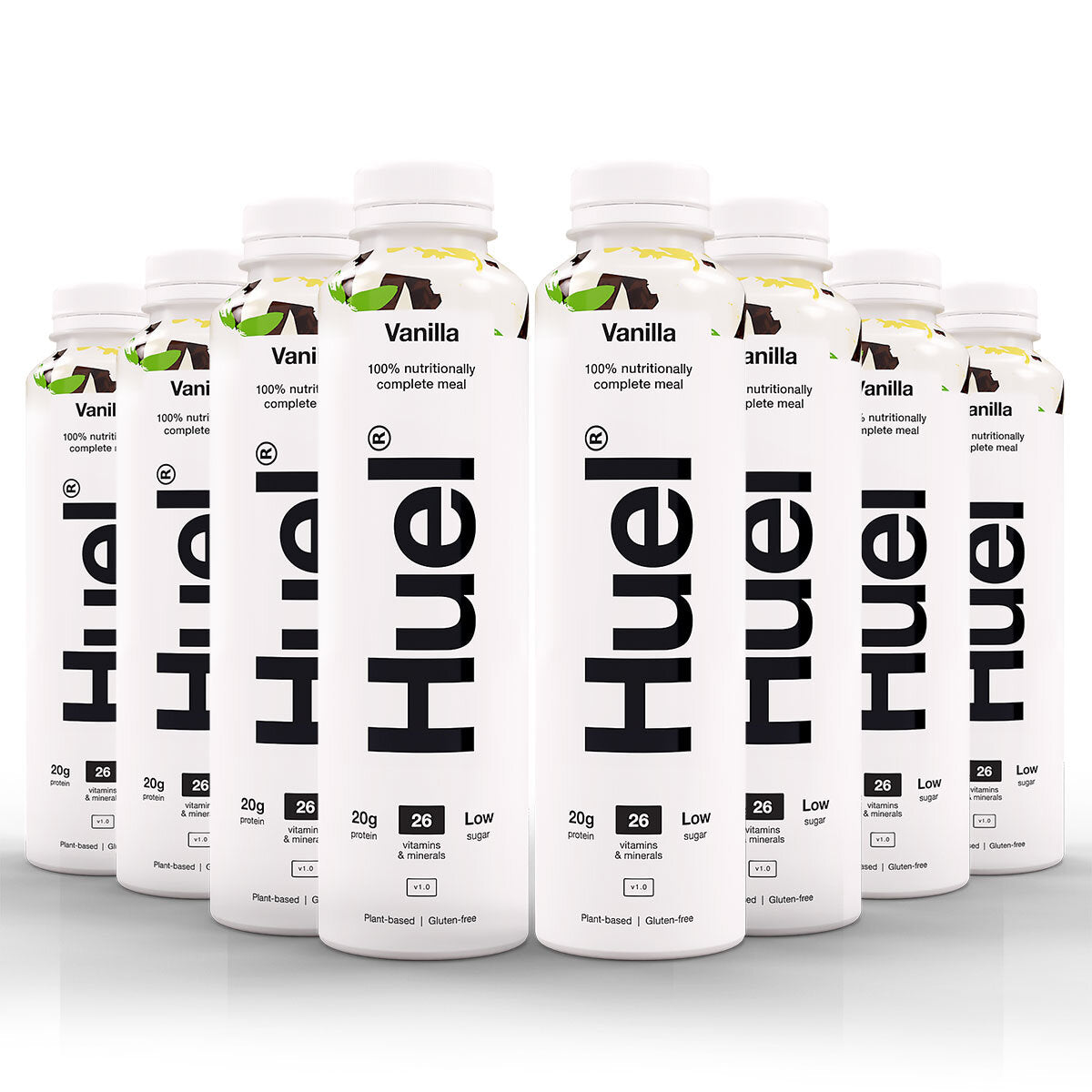 8 x Huel Vanilla 500Ml