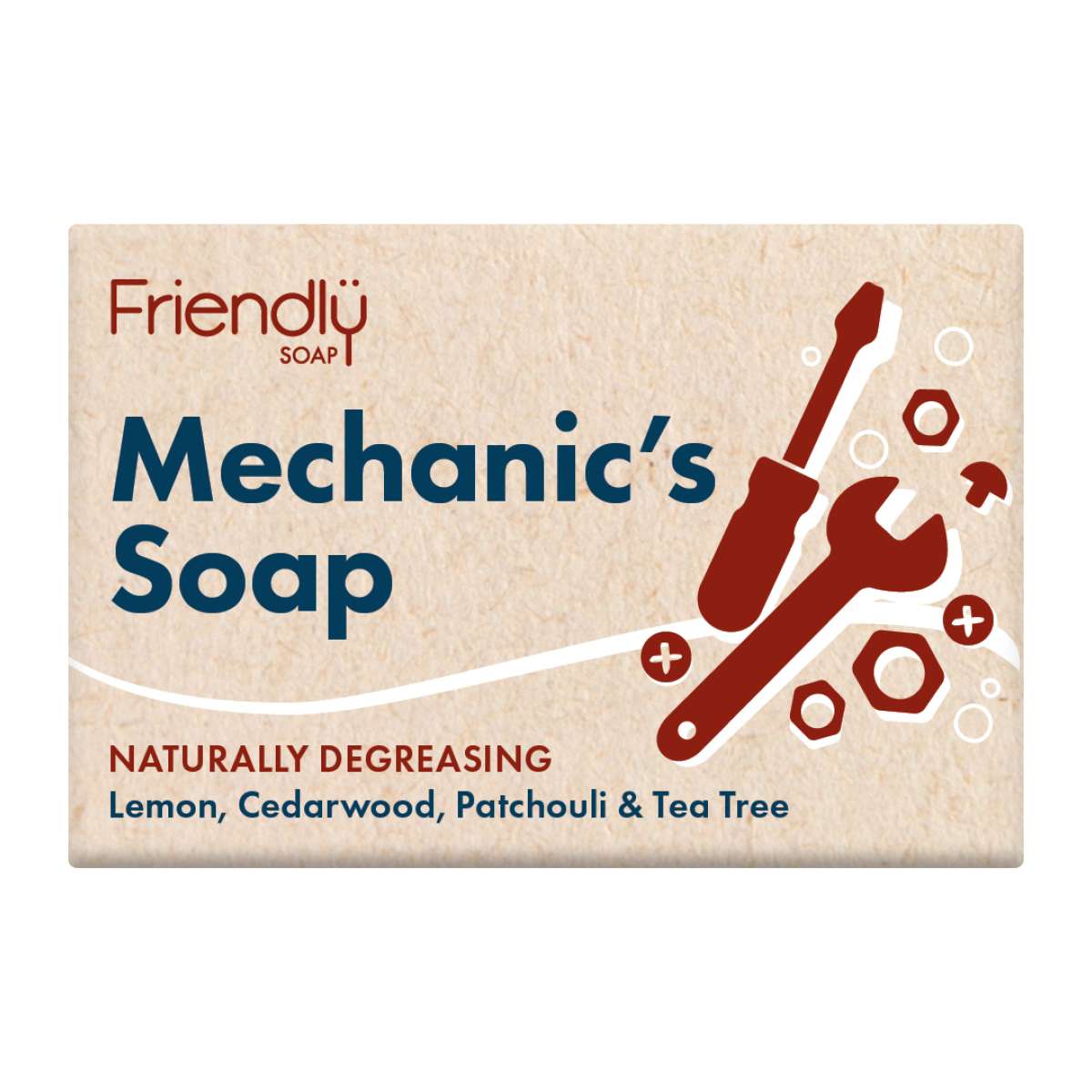 6 x Friendly Soap Mechanic's Soap - 95g