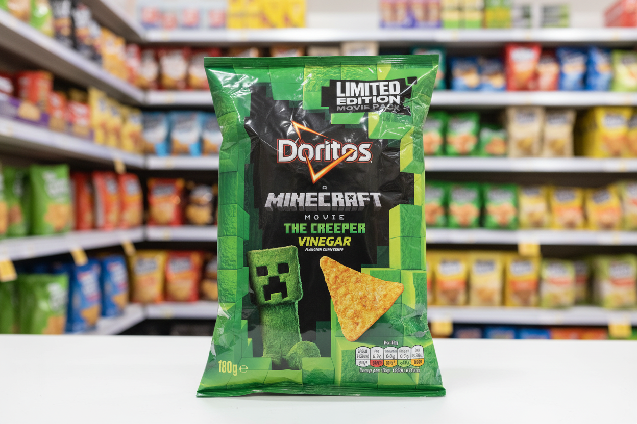 12 x Doritos Zingy Vinegar Tortilla Chips Sharing Bag Crisps 180G